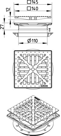 Line Drawing - MULTI top-145