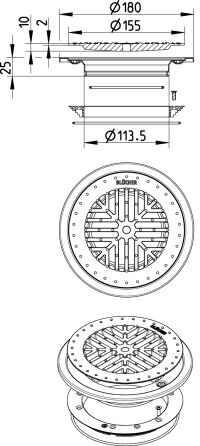 Line Drawing - MULTI top-180