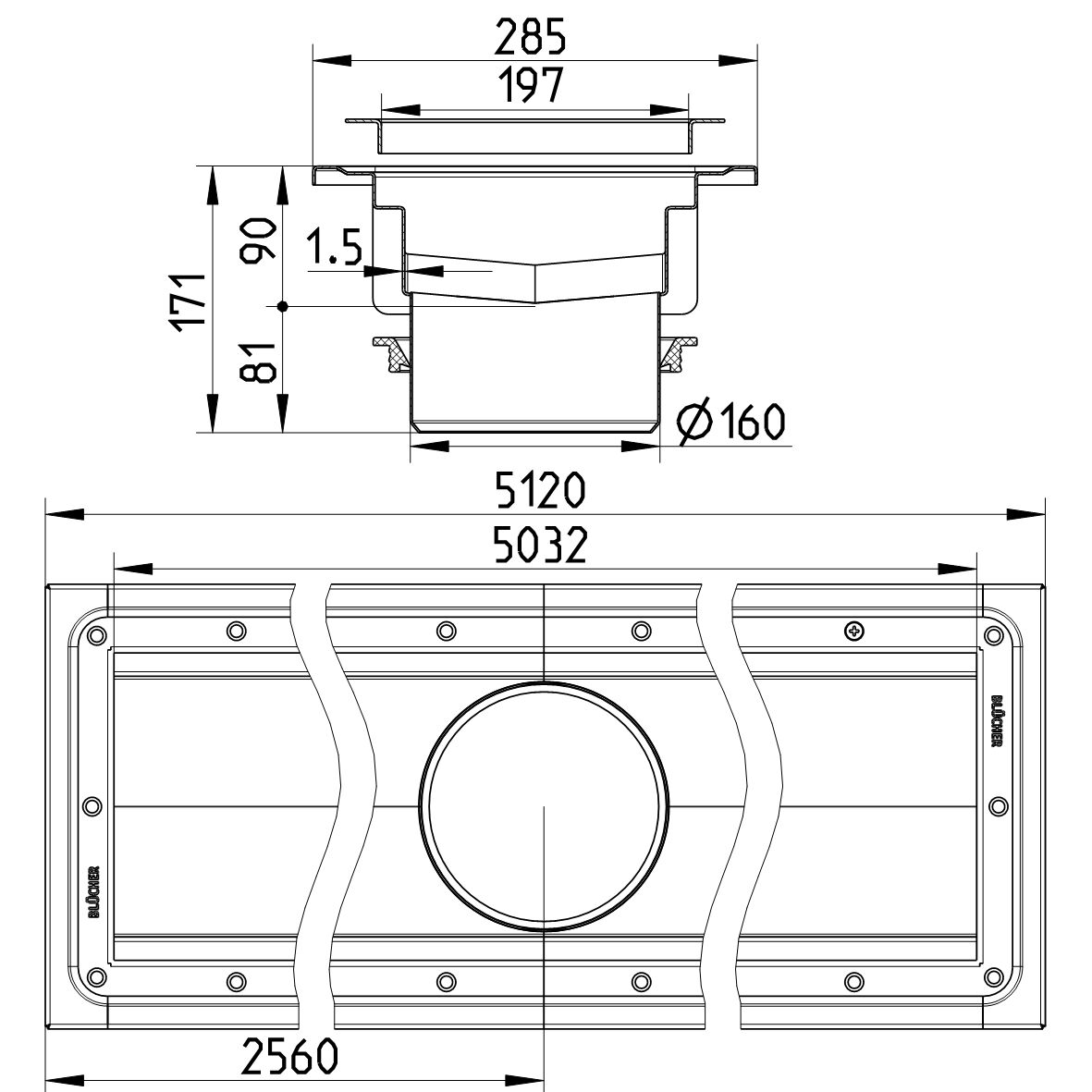 Line Drawing - Channel-Vinyl