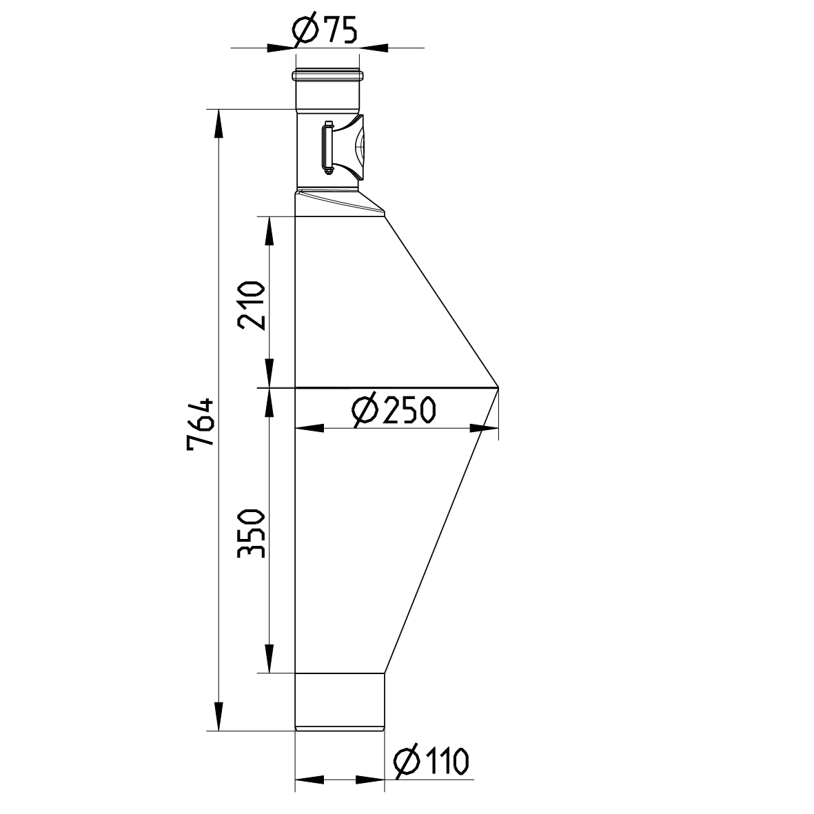Line Drawing - Rat stop-access