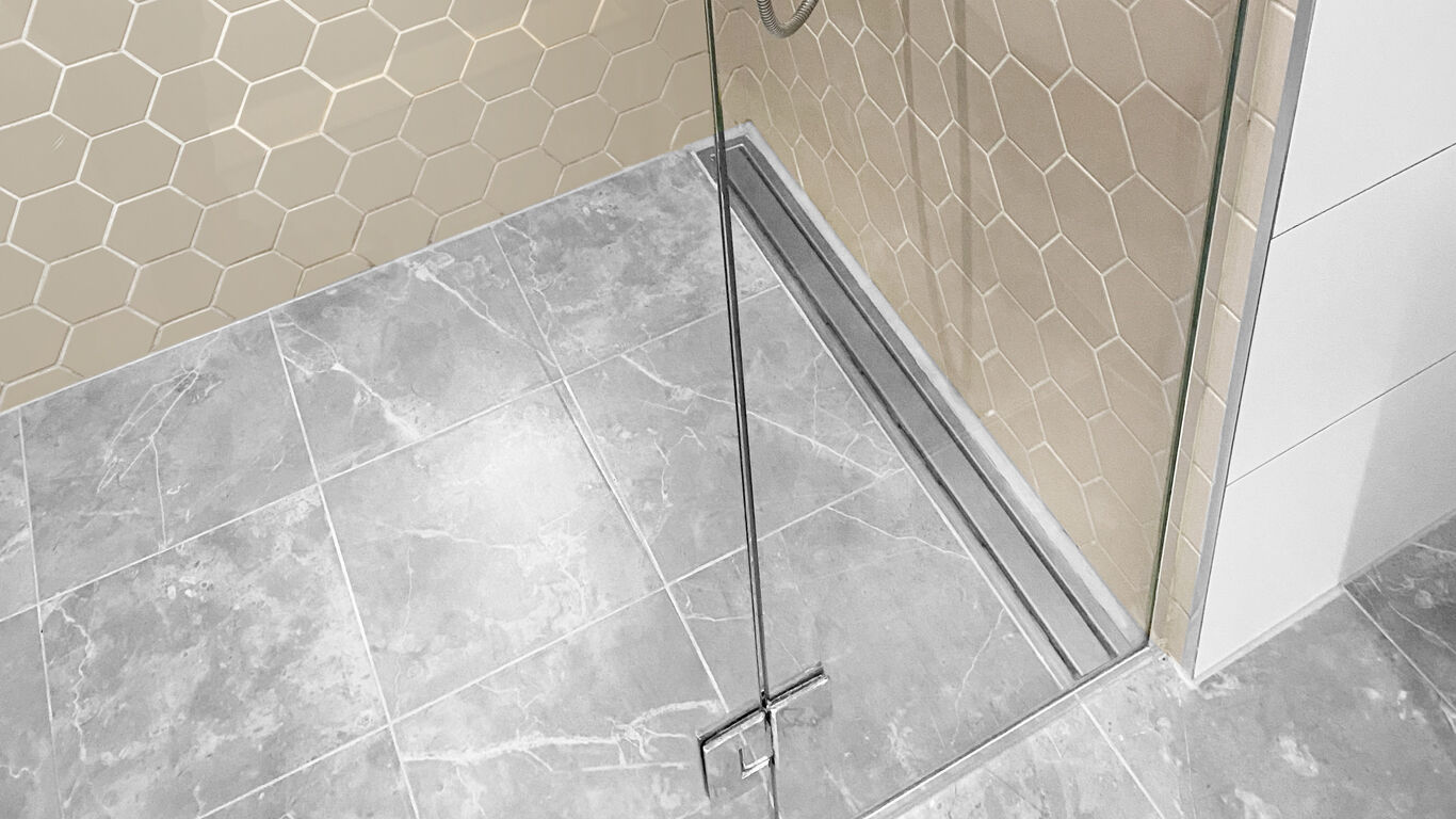 Radisson shower drain